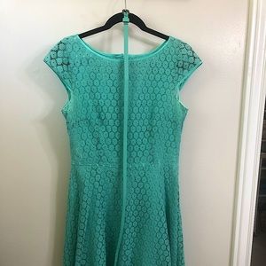 Evan-piccone fit and flare dress